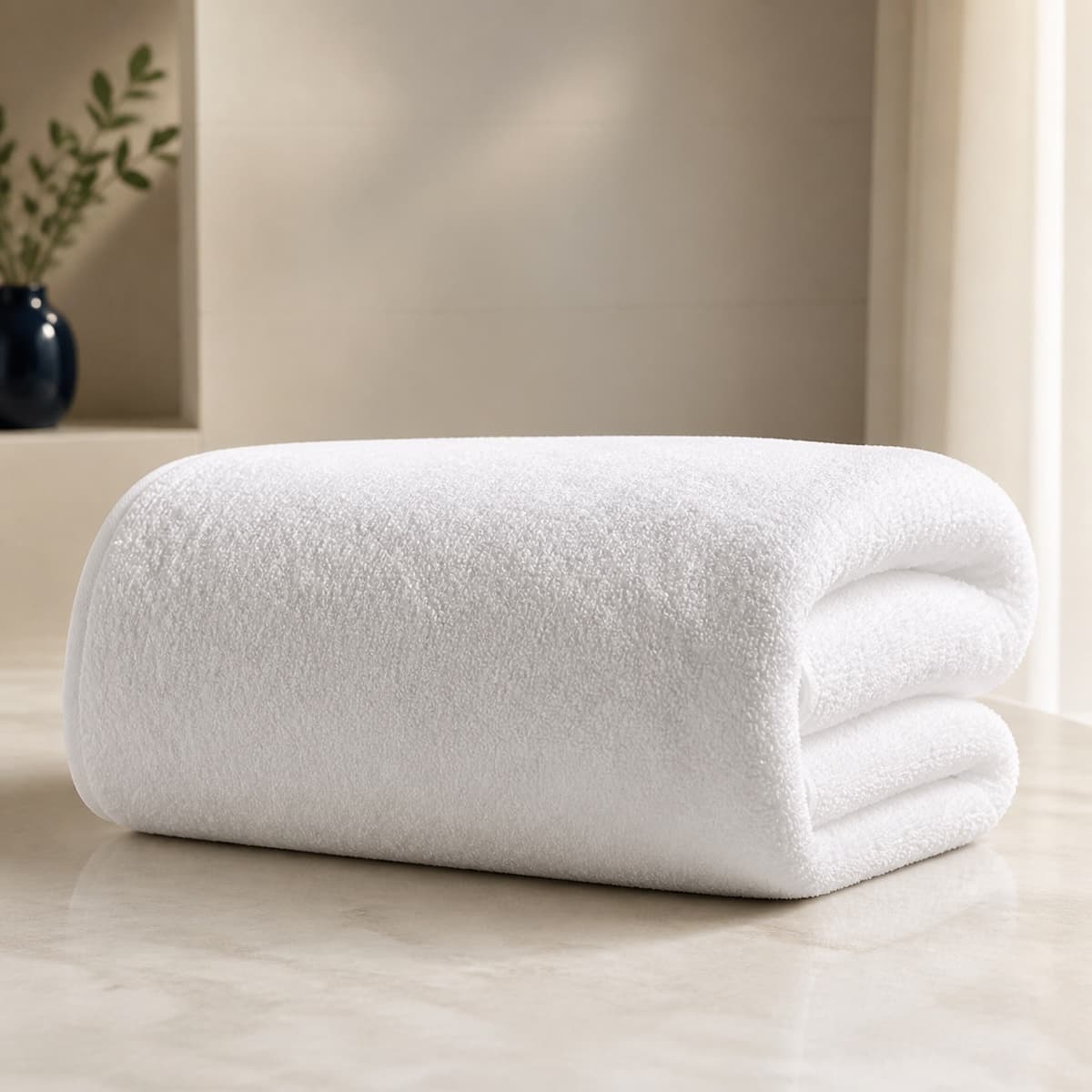 90×150 Bath Sheet 650 GSM – White
