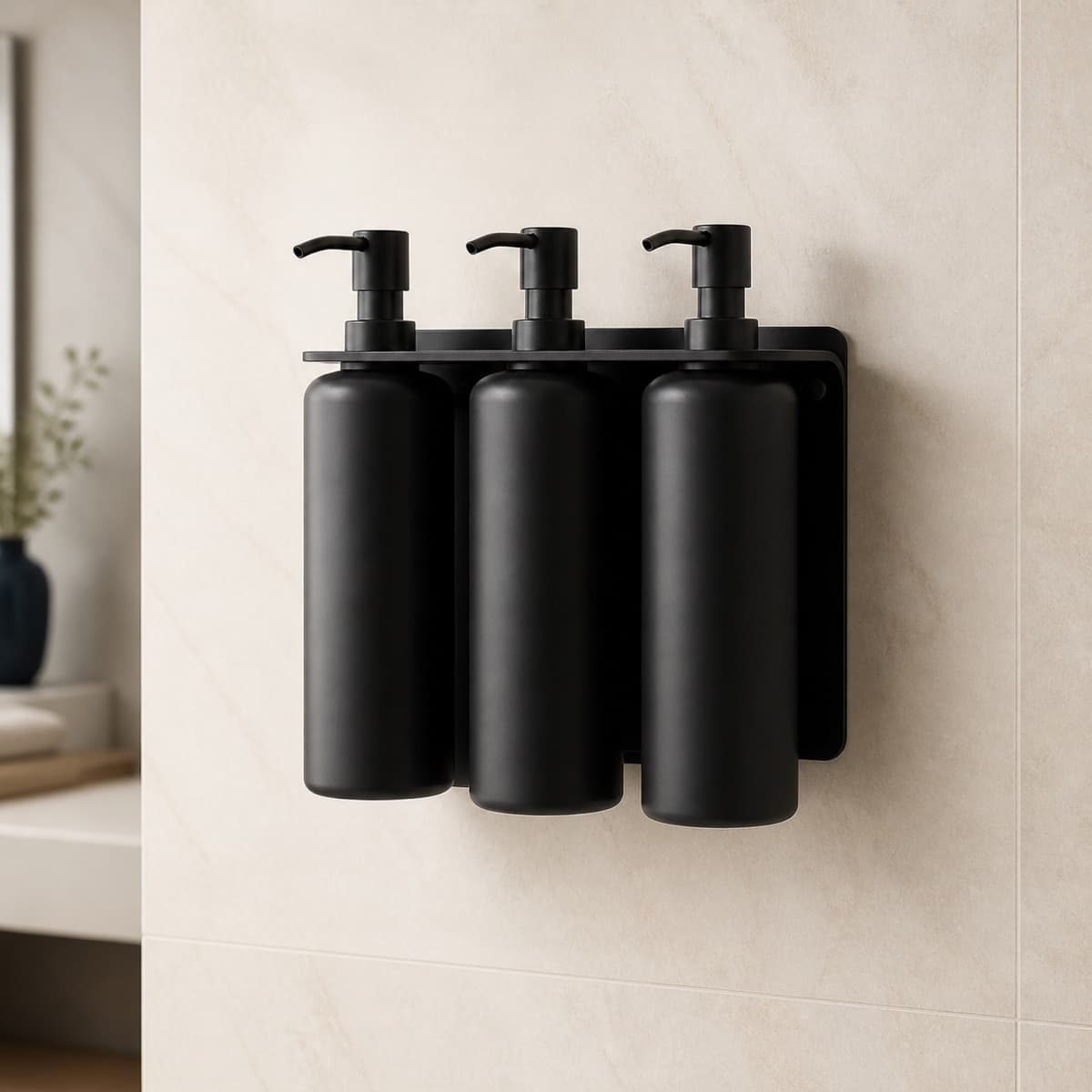 Triple Wall-Mounted Dispenser