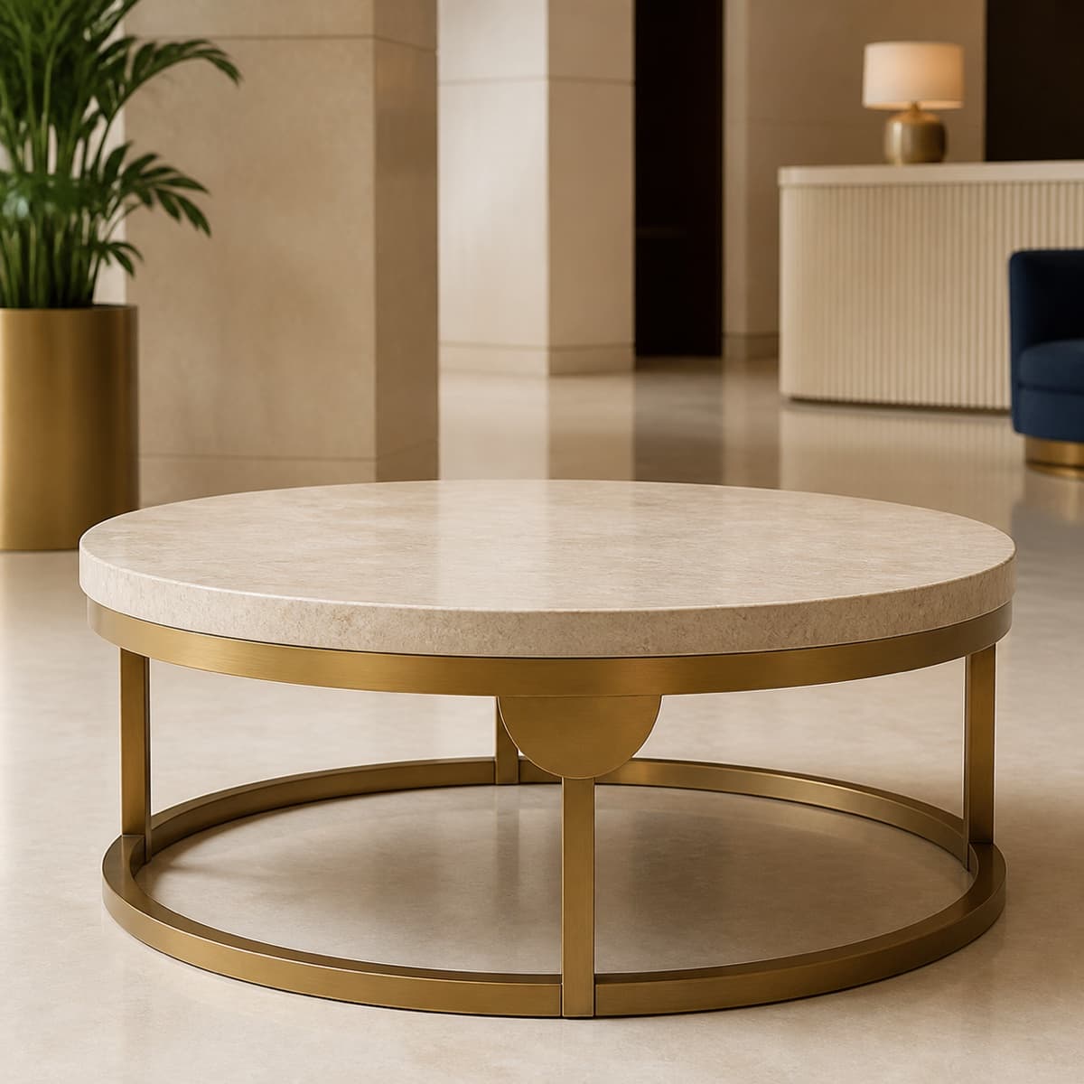 Mesa de centro de lobby