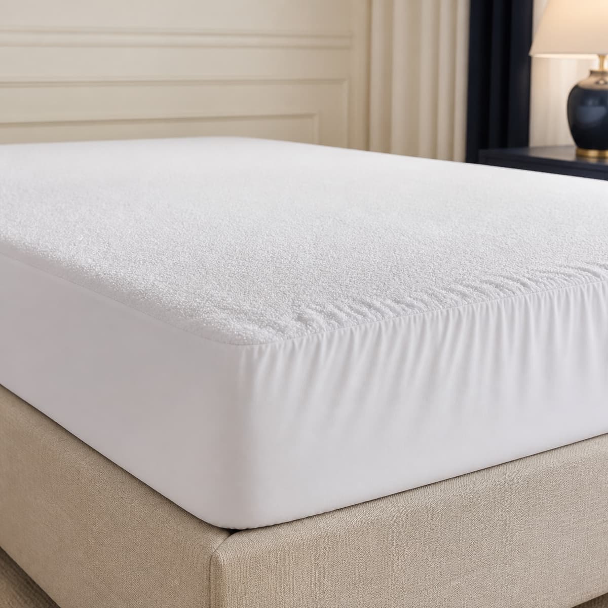 90×190 Mattress Protector – Water Proof Fitted – Terry Cotton 160 GSM