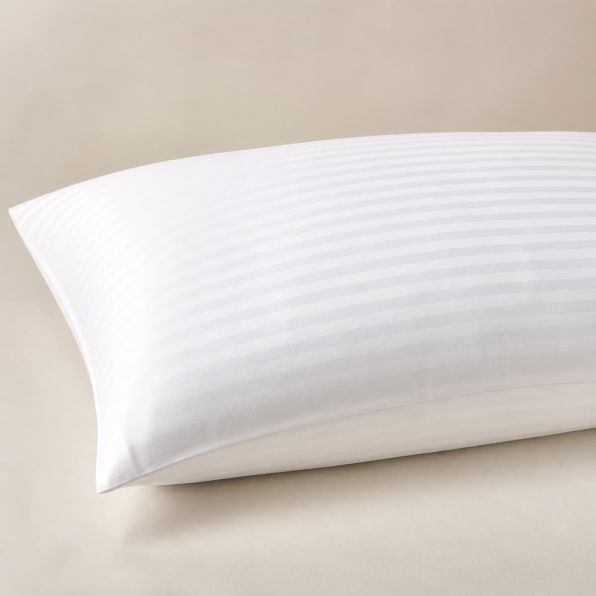 50×70+20 Pillow Case – 210 TC 100% Cotton Stripe Satin 1cm
